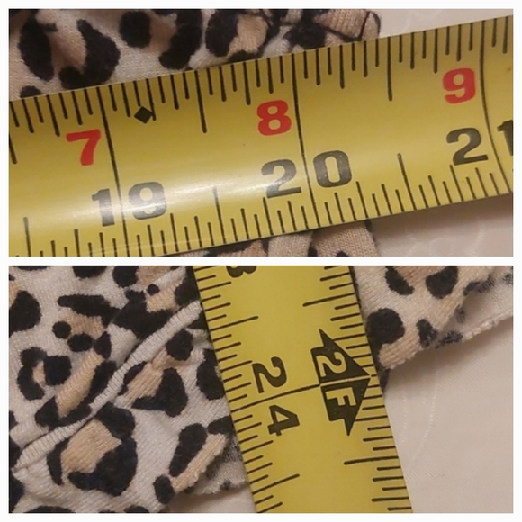 Joyspun Cheetah Print Pajama Set Top And Shorts Sz XL 16-18 - Picture 13 of 17